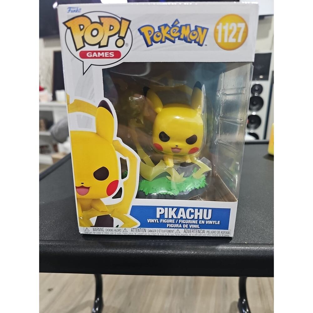 Electric Pikachu Pokemon Funko Pop 1127